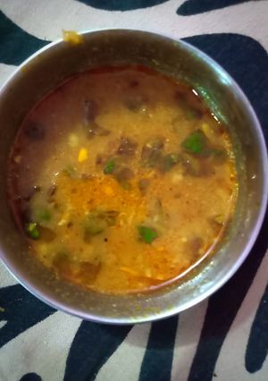 A picture of Black pepper gravy.