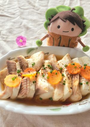 [ 家常料理 ] 豆腐蒸魚片 的食譜成品照片