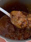Carne de panela com cerveja preta
