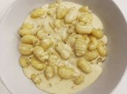 Una foto de ñoquis dieta