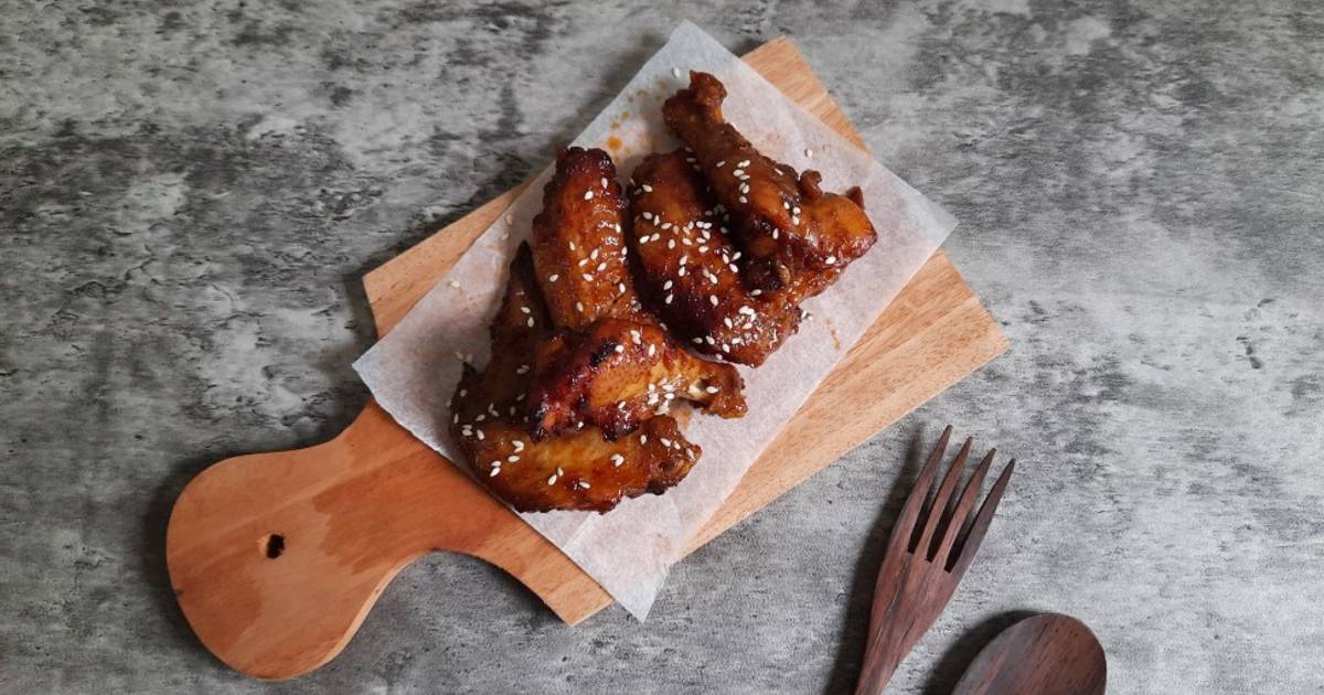 Resep Spicy chicken wings oleh yulidaertik - Cookpad