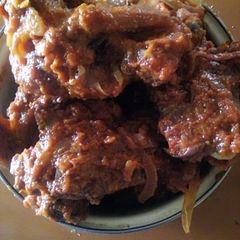 Peppered chicken A picture of Peppered chicken.
