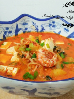 Foto resep Sundubu Jjigae / Sup Tahu Pedas Korea