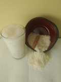 Agua de horchata con canela