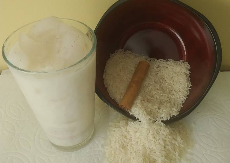 Agua de horchata con canela  #Utensilios