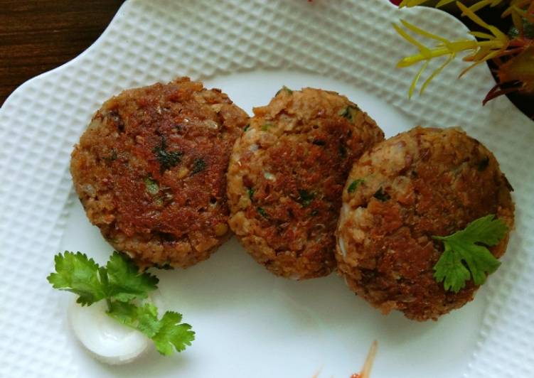 Steps to Make Favorite Chana soya tikki