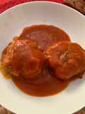 Filetes rusos en salsa de tomate