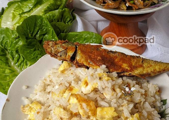 Resipi Nasi Goreng Telur Bawang Putih Oleh Hana Hana Cookpad
