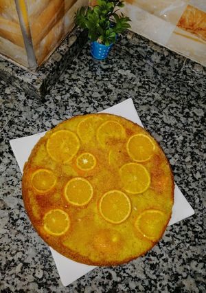 صورة لوصفة كيك بالبرتقال