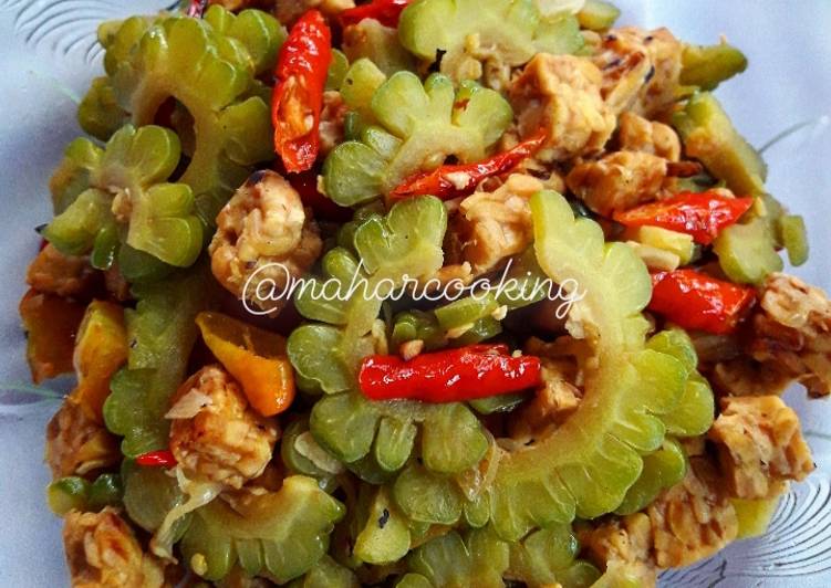 Resep Re Pare Tempe (Gak Pahit) Anti Gagal