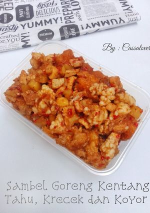 Foto resep Sambel Goreng Kentang, Tahu, Krecek dan Koyor