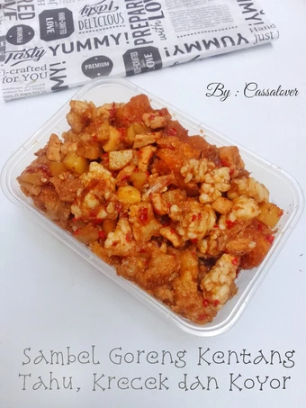 Cara Mudah Menyiapkan Resep Sambel Goreng Kentang, Tahu, Krecek dan Koyor yang  Bikin Ketagihan Anti Ribet, Mantap