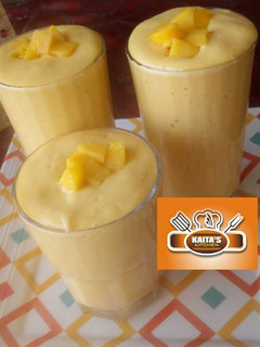 A picture of Mango smoothie.