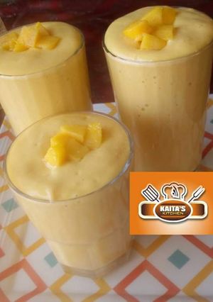 A picture of Mango smoothie.