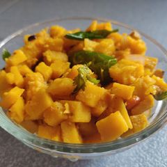A picture of Senaikizhangu Poriyal / Yam Fry.