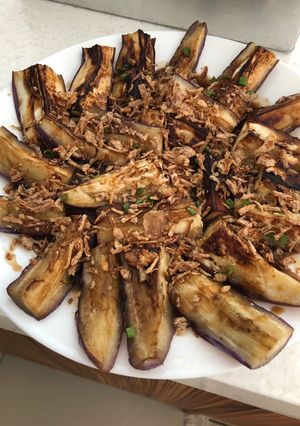 A picture of Grandma’s Grilled Eggplant.