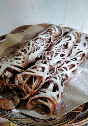 Foto resep Kue Jaring Laba Laba