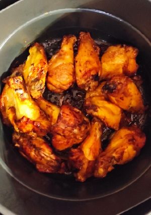 Una foto de Alitas de pollo instant pop Airfryer