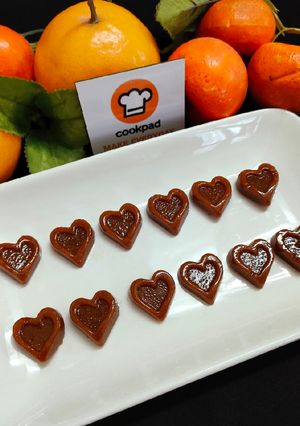 A picture of Orange Crunch Toffee 🍊🍊🍊.