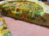 Tarta de zapallitos y otras verduras 🤤
