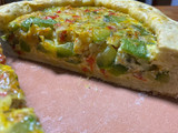 Tarta de zapallitos y otras verduras 🤤