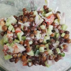 A picture of Protein Rich Black Chickpea Bowl.
