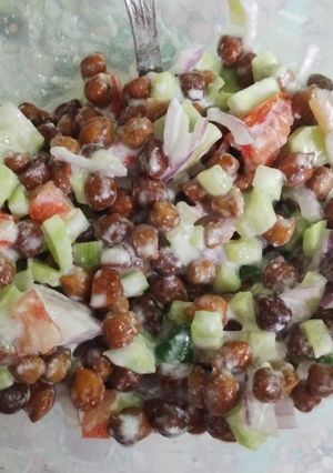 A picture of Protein Rich Black Chickpea Bowl.