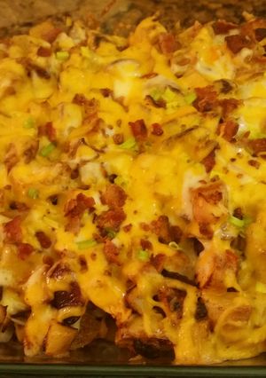 A picture of Easy Cheesy Potato Bake.