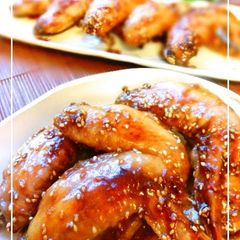 A picture of Crisp, Sweet, Salty & Delicious ★ Chicken Wings.