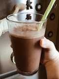 Batido de café y chocolate