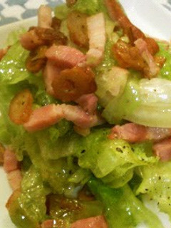 A picture of Don't Throw Out the Outer Leaves of Lettuce!! An Easy Lettuce Dish in 3 Minutes.