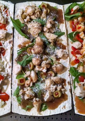 A picture of Flat Breads!!.