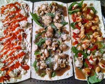 Unique Cuisine Flat Breads Delicious Steady