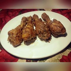 A picture of Fried Tandoori chicken tikka🍗.