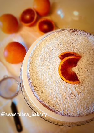 Foto di Torta paradiso all’arancia e senza lattosio