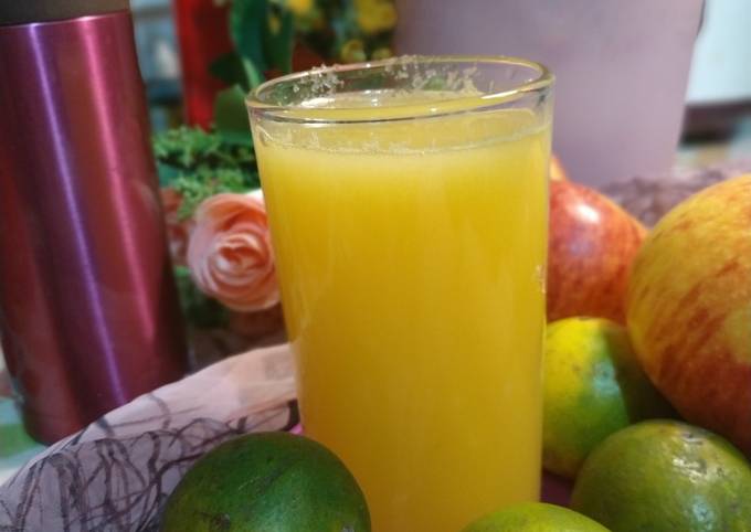 Anti Ribet, Bikin Jus Apel Jeruk Peras Enak