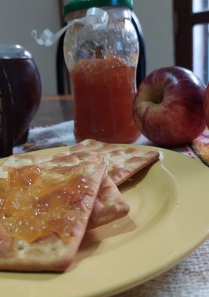 Una foto de Mermelada de manzana