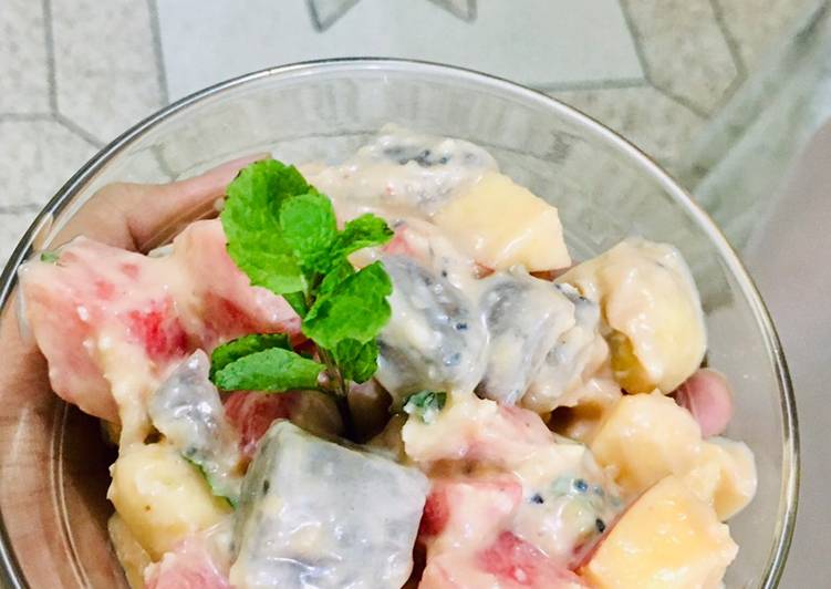 Steps to Prepare Ultimate Healthy Ambrosia Salad