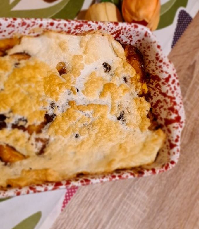 Máglyarakás zsemlével recept fotója