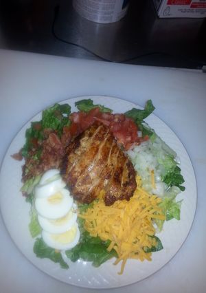 A picture of Boobie's Fiesta Cobb Salad.