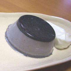 A picture of Exquisite! Black Sesame Milk Pudding.