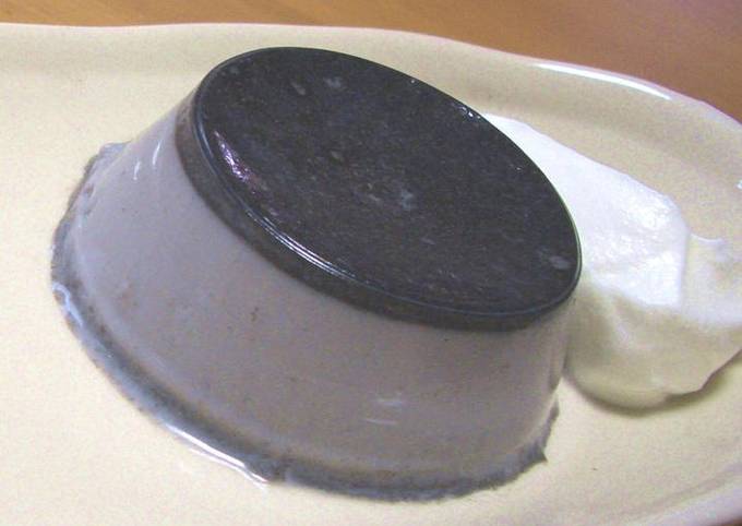 Exquisite! Black Sesame Milk Pudding