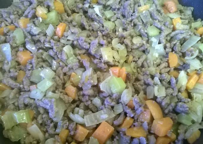 Three Way Minced Beef With Mirepoix Recipe By Thesingingchef Cookpad
