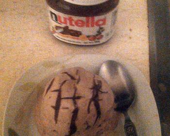 How To Cooking Recipe Nutella ice cream Delicious Nutritious