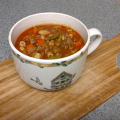 A picture of Easy Minestrone Stew.