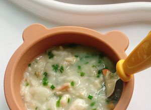 Hình của món Bữa sáng cho bé : Bánh canh cá lóc.