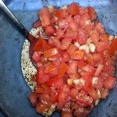 Tomato-Basil Vinaigrette A picture of Tomato-Basil Vinaigrette.