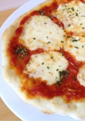 A picture of Just 10 Minutes! Easy, Authentic, Chewy and Fluffy Pizza.