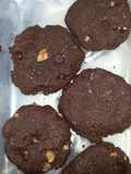 Dark Chocolate-Chunk Cookies