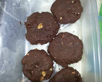 Fresh, Prepare Recipe Dark ChocolateChunk Cookies Very Delicious